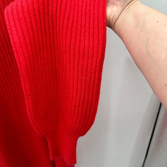 Anthropologie Red Midi Dress - Picture 5 of 15